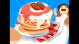 Pancake Run игра как Sandwich Runner #игры #приколы #гейминг