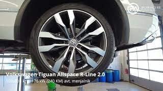 Volkswagen Tiguan Allspace R-Line 2.0 TDI 4-MOTION DSG  - TEHNIČNO STANJE