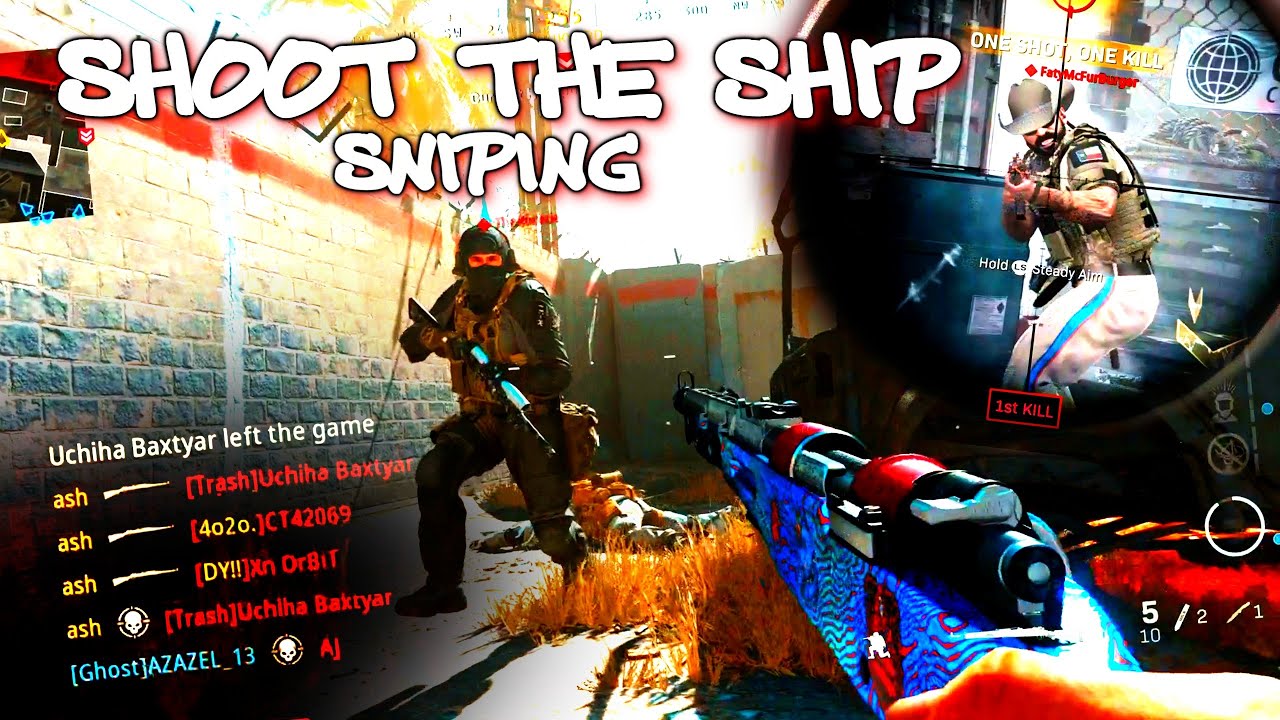 Sniping On Shoot The Ship (MW Highlights)