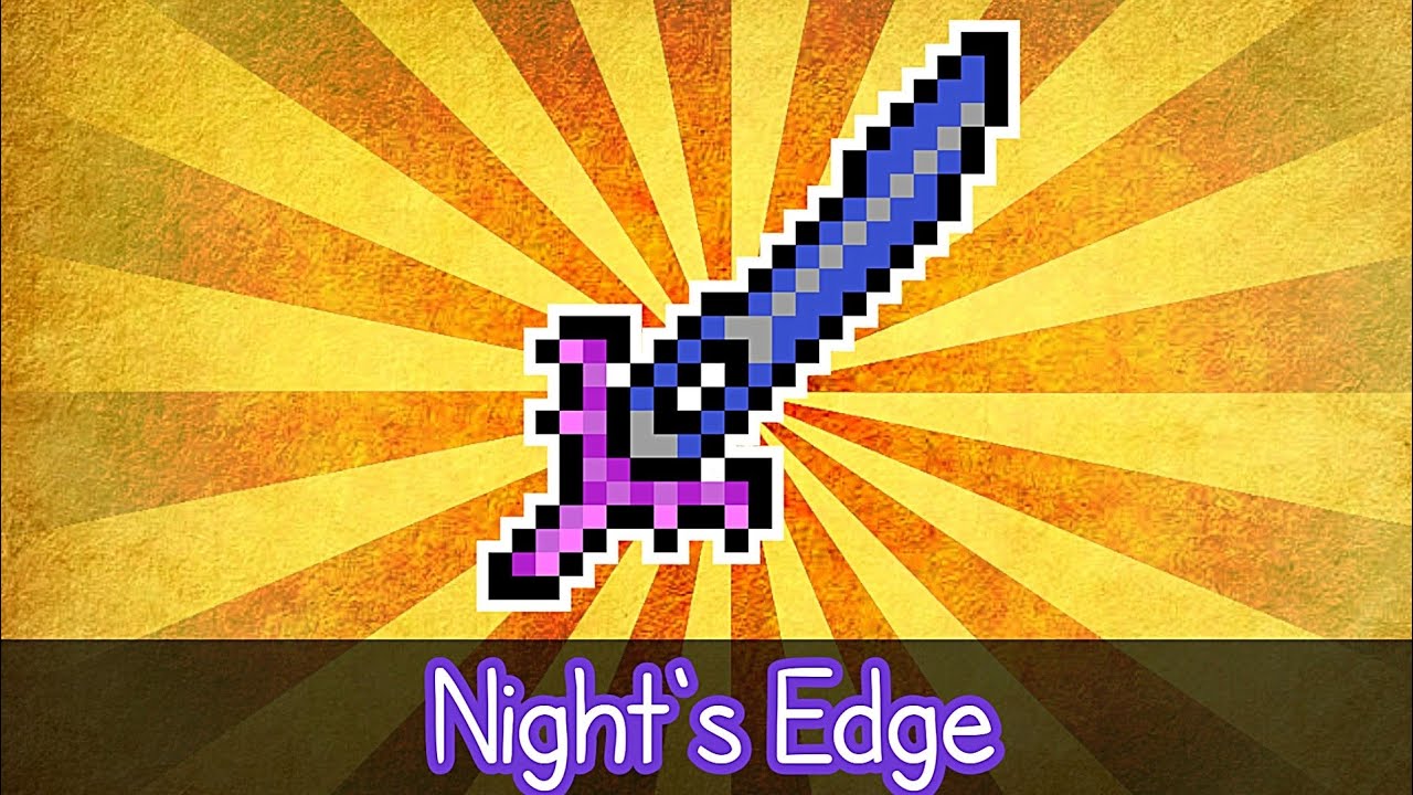 BoxHead (Boxmmissions open) on X: Night's Edge but It can change style  based on the swords that are used in the crafting recipe #Terraria   / X