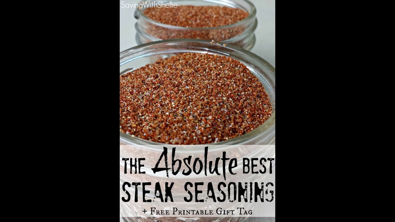 steak seasoning - YouTube