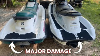 WILL THE JUNK MARKETPLACE JET SKIS EVER RUN AGAIN? LETS FIND OUT… ( part 2 ) by The Home Pros 56,065 views 1 year ago 43 minutes