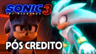 Filme do Sonic 3: O Filme - CENA PÓS Credito com SILVER