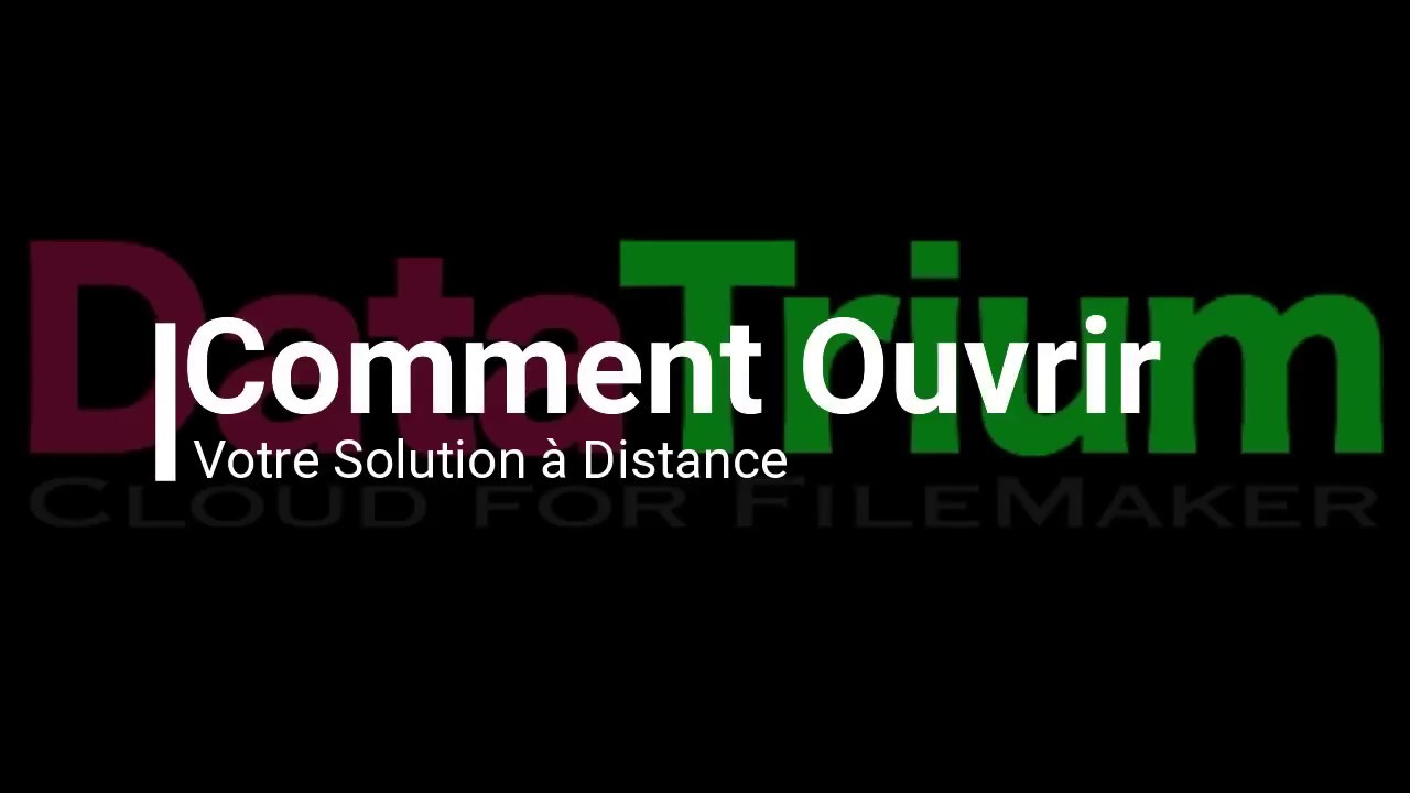 Comment ouvrir votre base de donnée a distance