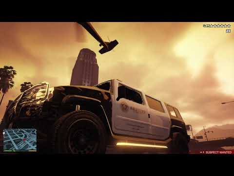 GTA 5 - Halloween Ballas Deal Shootout + Six Star Escape