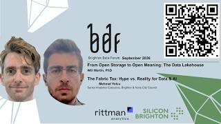 Brighton Data Forum — September 2026
