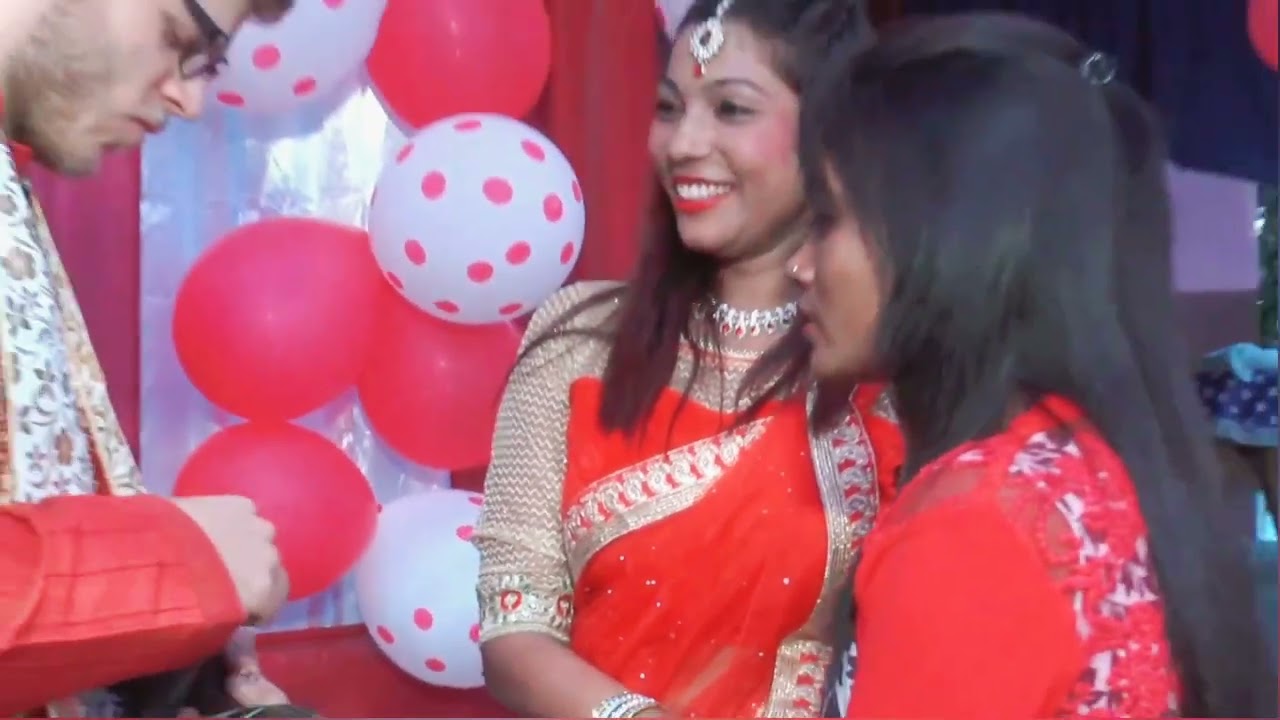 Видео помолвки индийско-шведской семьи 2017 года #индийско-шведскаясемья