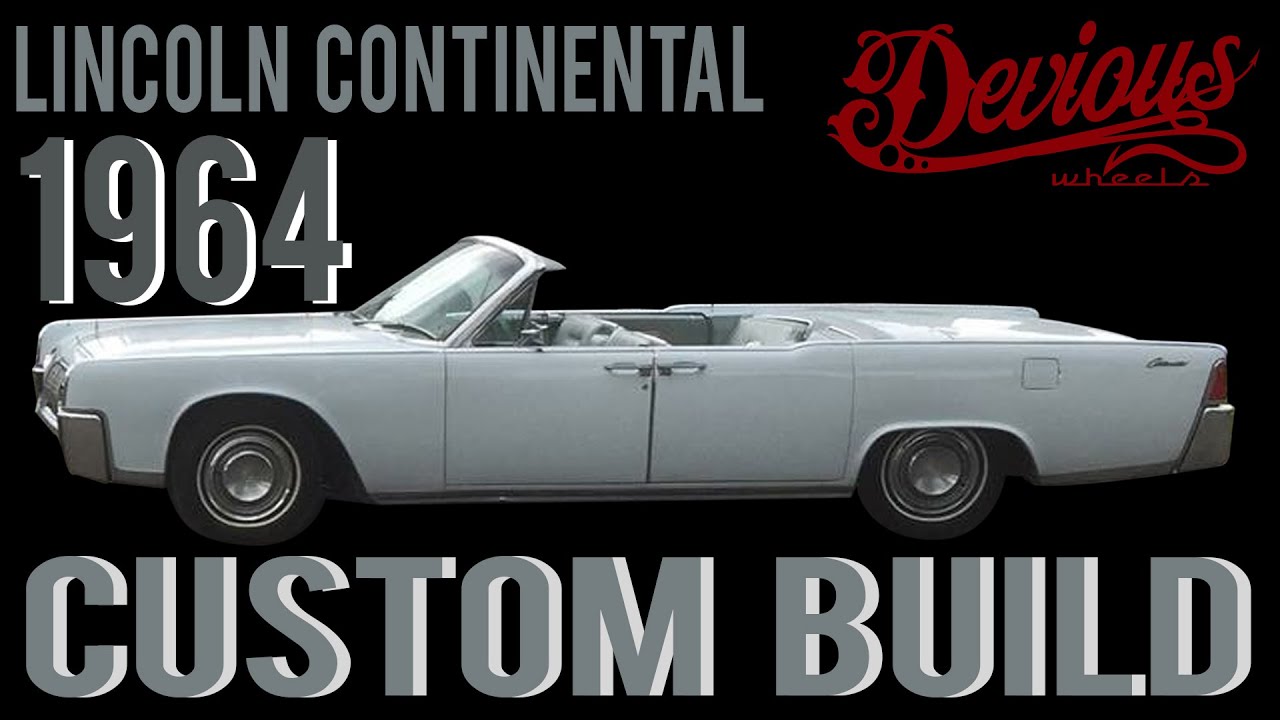 1964 Lincoln Continental Custom Build ''Black Knight'' Episode 1