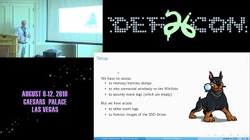DEF CON 26 VOTING VILLAGE - Carsten Schurmann - A Comprehensive Forensic Analysis of WINVote Voting