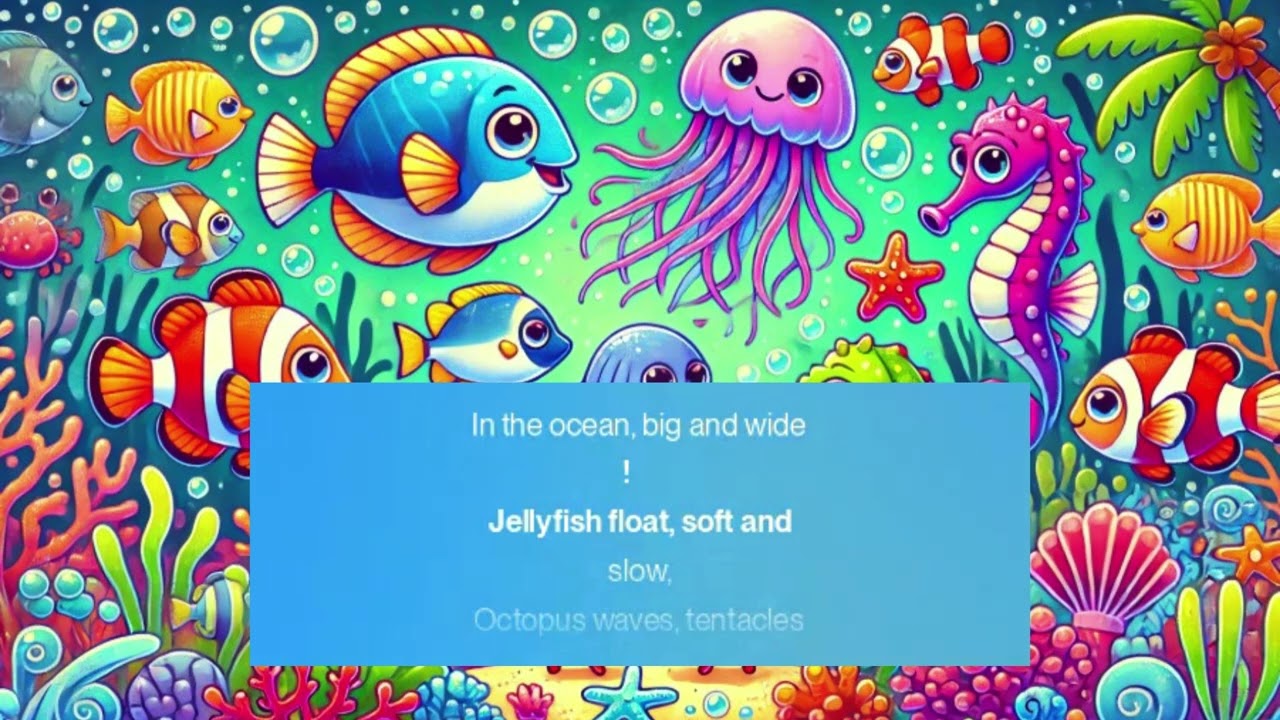 The Fishy Swim Song! 🎶 Fun Ocean Adventure! 