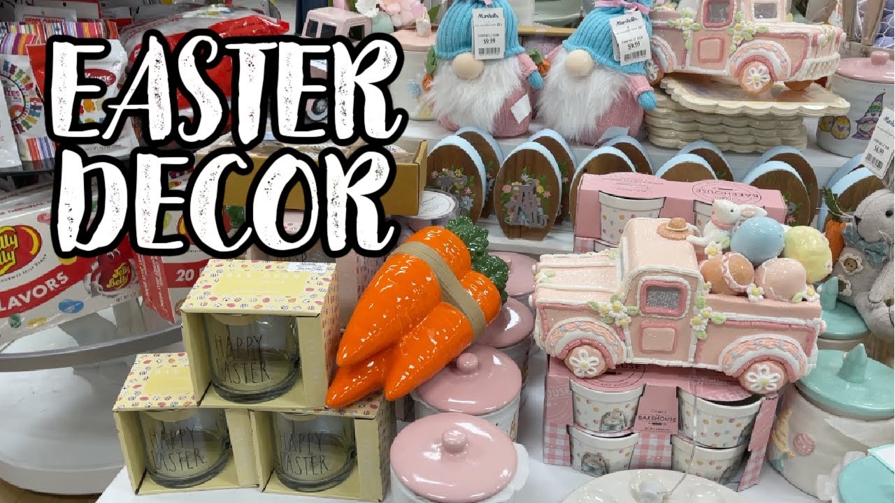 CUTE EASTER DECOR AT MARSHALLS! February 15, 2022 YouTube