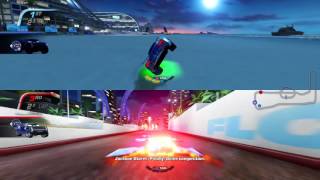 Cars 3: Driven to Win (PS4) - Cam Spinner vs. Rich Mixon vs. Jackson Storm (Master Level Event)