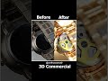 3D Before and After #اكسبلور #blend3d #blenderlovers #explore