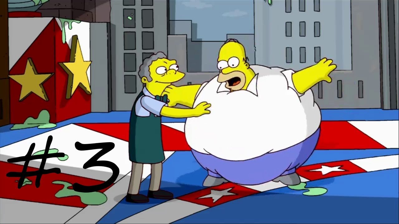 Les Simpson Le Jeu épisode 3 Le tour du monde en 80 bouchées