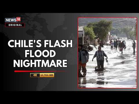 Santiago Flash Floods: Cars Swept Away, Homes Flooded As Heavy Rain Batters Chile | N18G