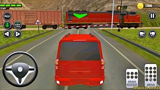 Driving Academy India 3D - Red 4x4 Jeep Driving - Car Parking - Adroid Gameplay FHD screenshot 2