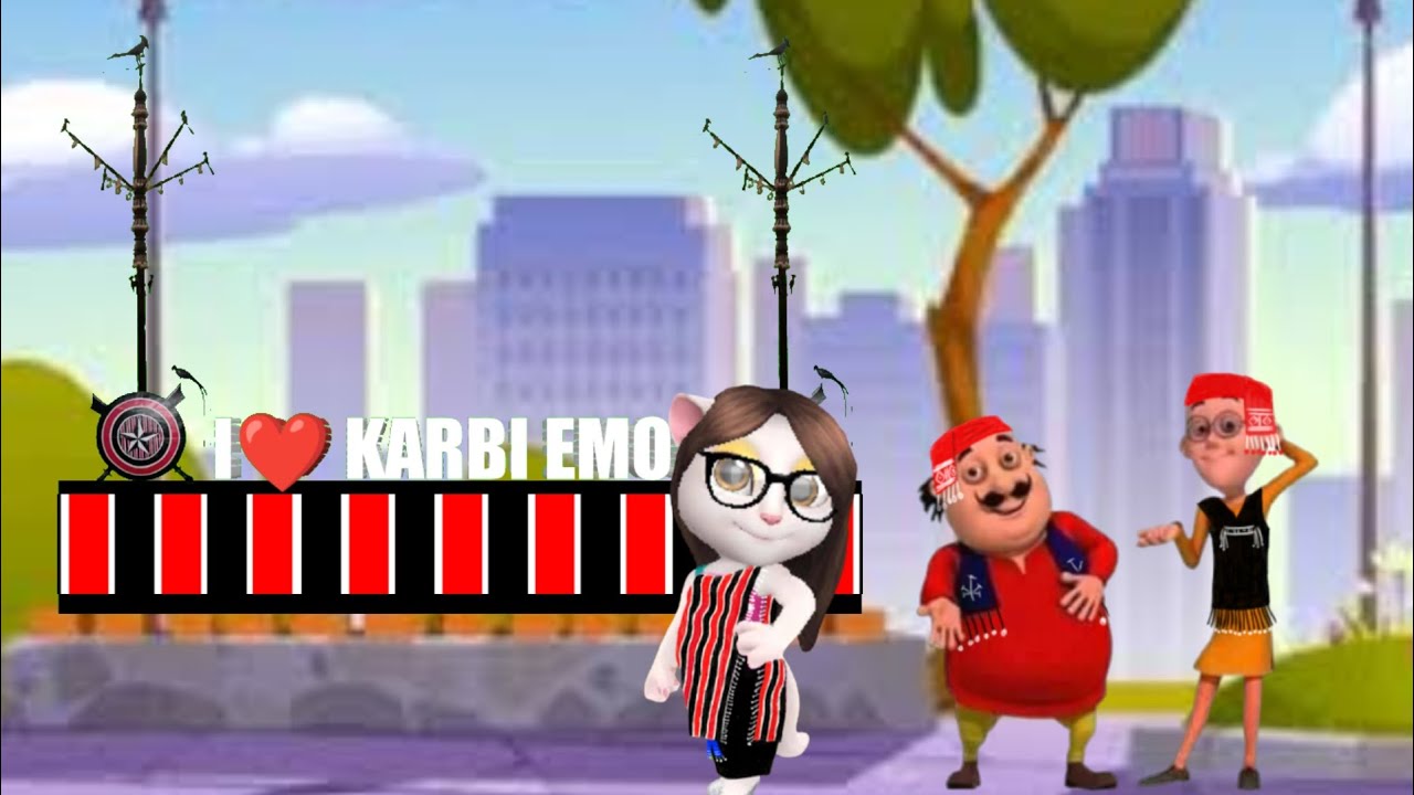 Karbi new songKarbi cartoon videoKarbi funny videoKarbi cartoon dance video