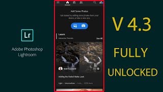Lightroom mobile version 4.3 is the latest and it has so many
features, thats why i make video of it. this how to download
version...