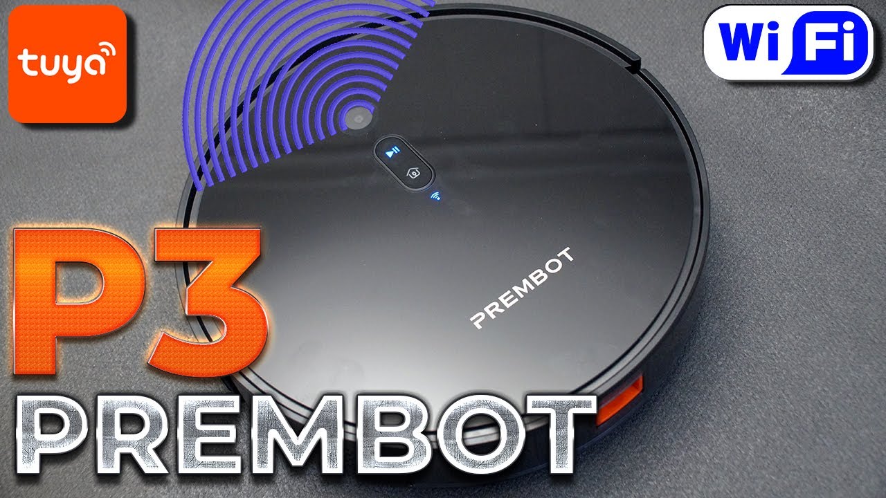 PREMBOT P3 робот пылесос - влажная уборка, с картой и WiFi Tuya Smart