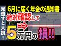 【6月に届く】年金通知書のココだけは絶対にチェックして!確認しないと損する項目について解説【年金額改定通知書/振込通知書】