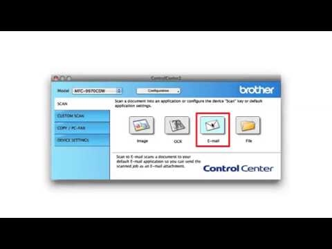 Control Center Brother Mac