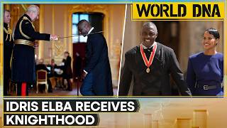 Idris Elba Knighted by King Charles III for Inspiring and Empowering Young People | World DNA