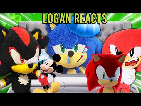 Mickey is the dr Logan reacts to Sonic Gets Sick!