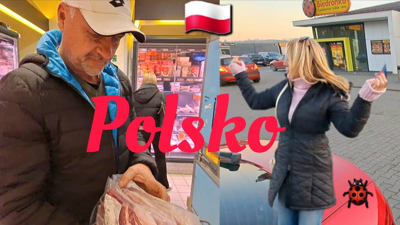 POLSKO 🇵🇱 BIEDRONKA NEBO DINO ?? KUPUJEME MASO NA UZENÍ 🍖