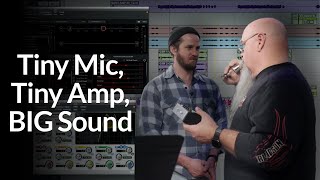 (Recording Vocals) How To Record A Big Vocal Sound | Using A Tiny Mic & Tiny Amp