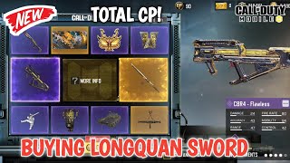 BUYING LONGQUAN SWORD LUCKY DRAW IN CODM 2026 | BUYING LEGENDARY DARKHEART LUCKY DRAW IN CODM 2026