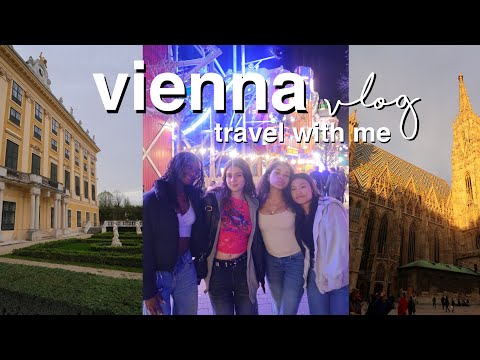 VIENNA TRAVEL VLOG | markets, palace, parks, & more