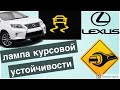 Lexus адаптация положения руля