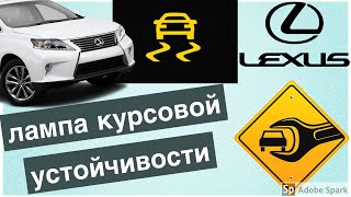 Lexus адаптация положения руля