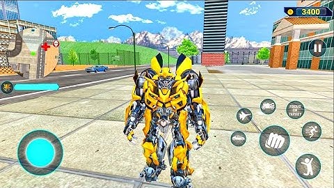 Cliffjumper Multiple Transformation Jet Robot Car Game 2020 - Android Gameplay #22