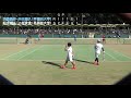 2018年 全日本ソフトテニス選手権 男子 準々決勝 安藤・内田(早稲田大学) 対 船水・上松(早稲田大学)