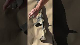 How To: Paint Your Rifle.  (Spray painting new AR10)