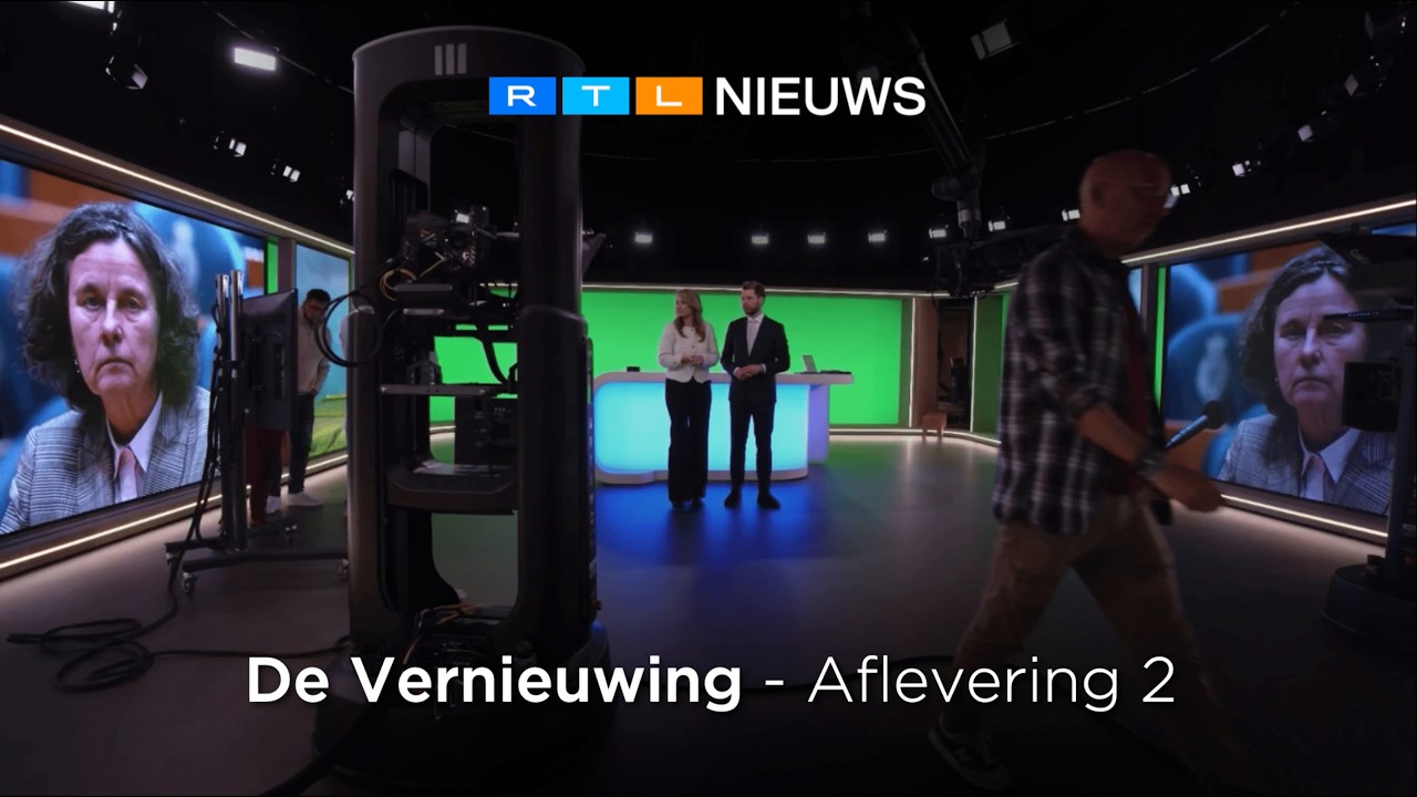 Kijken: Zo ziet de nieuwe studio van RTL Nieuws eruit!