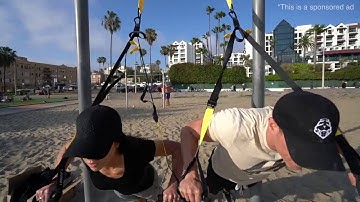 Bodyweight Training Demo Video Using URBNFit Suspension Straps