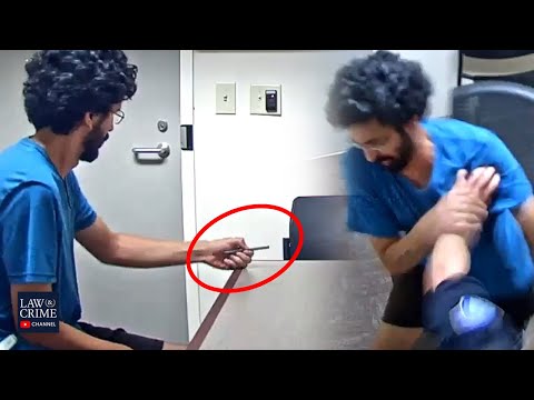 Man Allegedly Attempts to Attack Cop with Pen in Interrogation Room