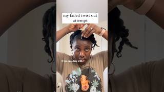Why do my twist outs suck? 🥲 #healthyhairjourney #postpartumhairloss
