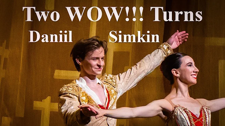 Daniil Simkin Two WOW!!! Turns: Kennedy Center Mar...