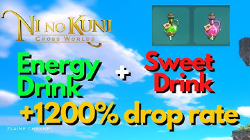 Ni no Kuni Cross Worlds: Do you know? Combine Energy Drink + Sweet Drink 二之國：交錯世界