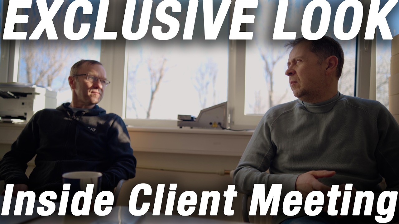Behind the Scenes of a REAL Client Meeting || Vlog No.7