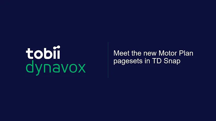 Meet the new Motor Plan pagesets in TD Snap