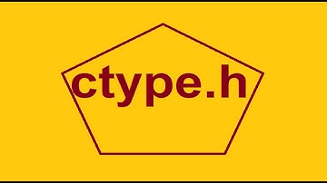 CTYPE.H| Character oriented functions in C Language