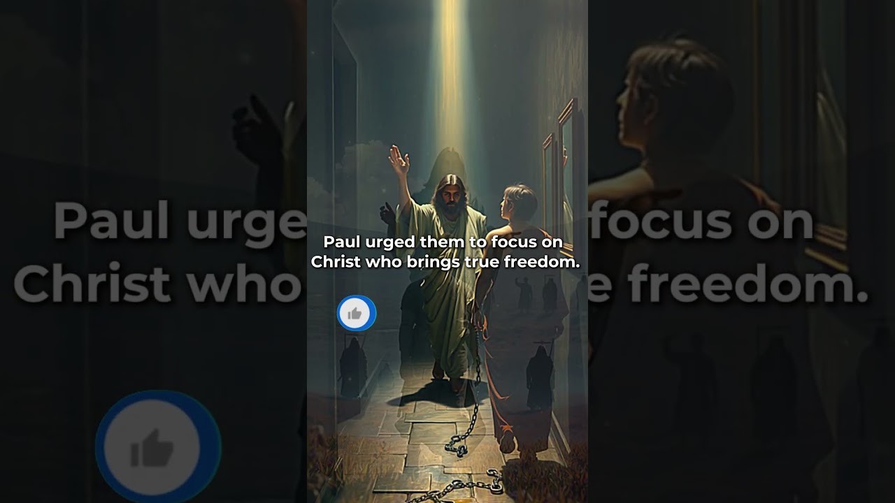 Freedom In Christ: Paul’s Warning Against Man-Made Traditions | Bible Stories