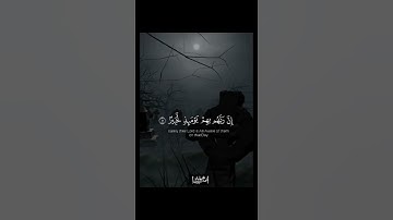 أفلا يعلم إذا بعثر ما في القبور 💔 تلاوة هادئة تأخذك لعالم آخر 😴