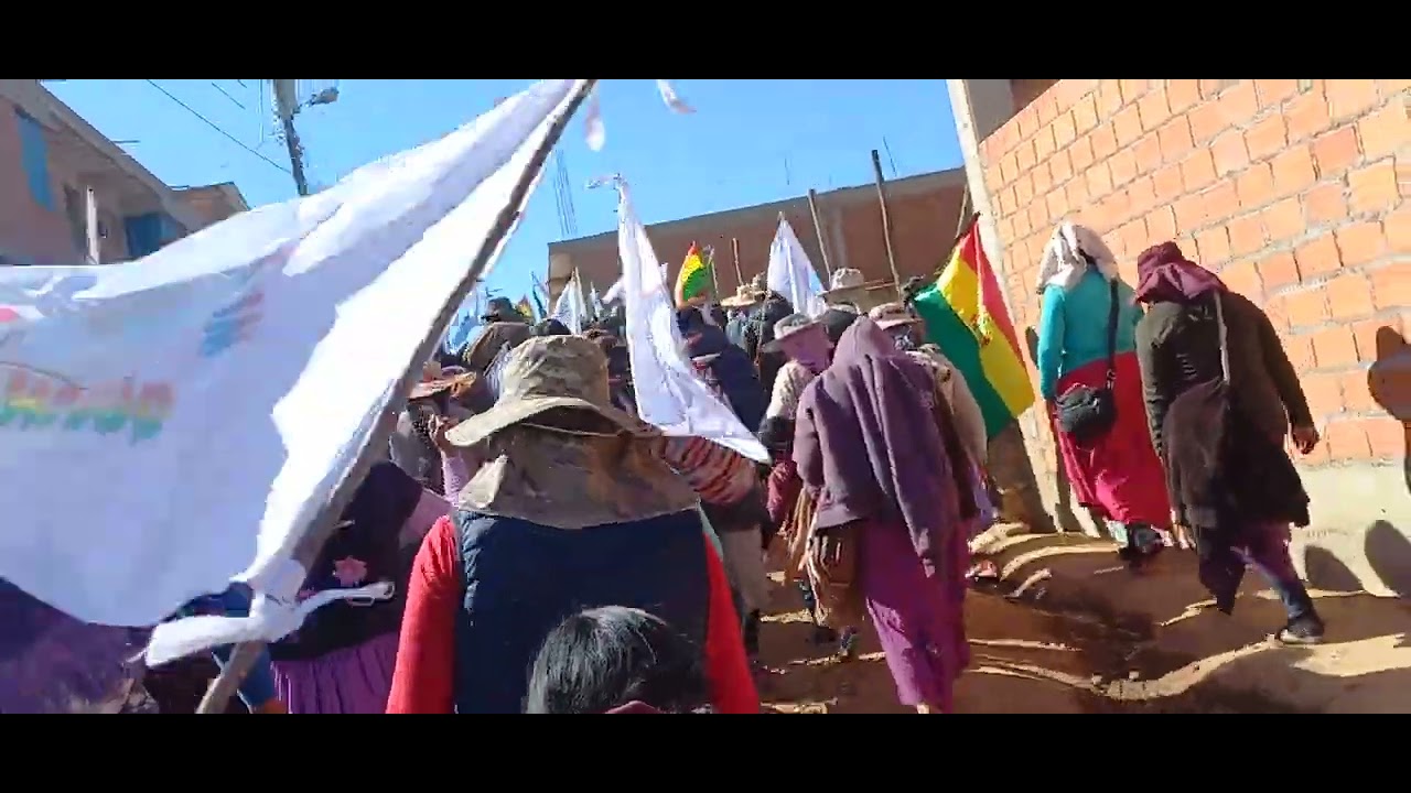 MINISTERIO ESPÍRITU SANTO QUECHUA SUCRE😑 GRAN MARCHA ASIA LA MONTAÑA DE ORACION GUERRA LOMA