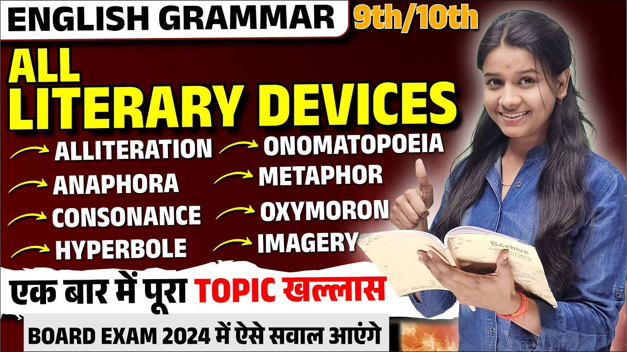 Literary Devices Class 10 Introduction Class 10th English Chapter 10