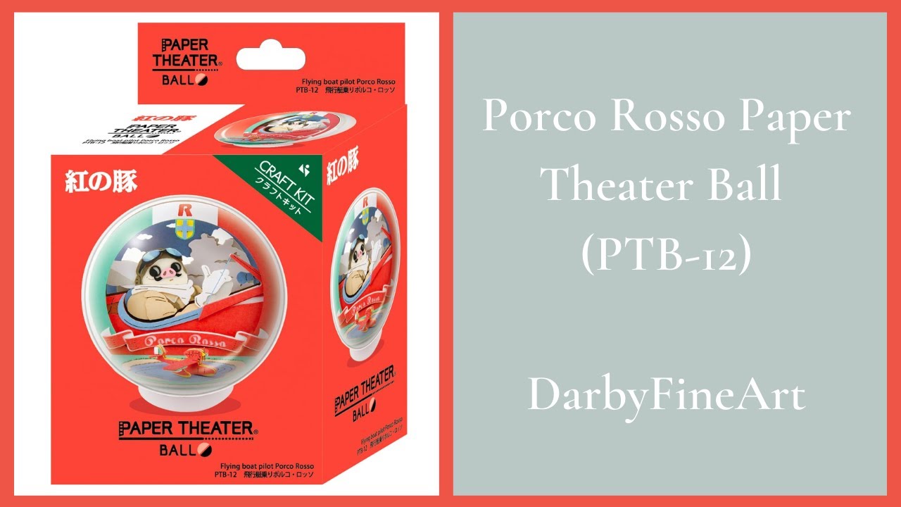 Flying Boat Pilot Porco Rosso PTB-12 - Build with Me (紅の豚